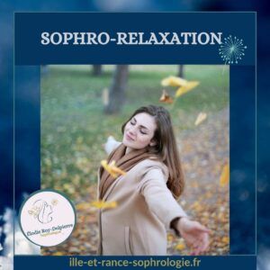 Séance de sophro-relaxation avec Elodie Roy-Delpierre, Bretagne