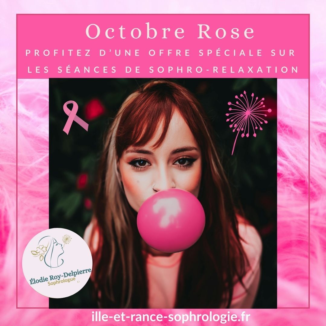 Octobre rose, Elodie Roy-Delpierre sophrologue