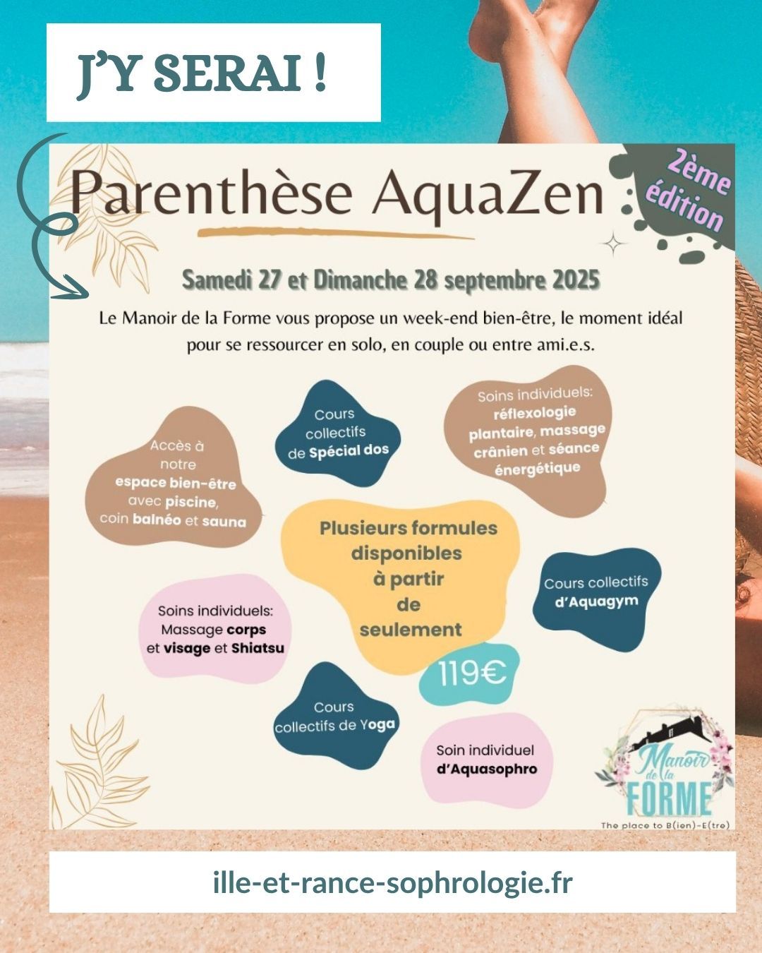 Parenthèse AquaZen Manoir de la Forme
