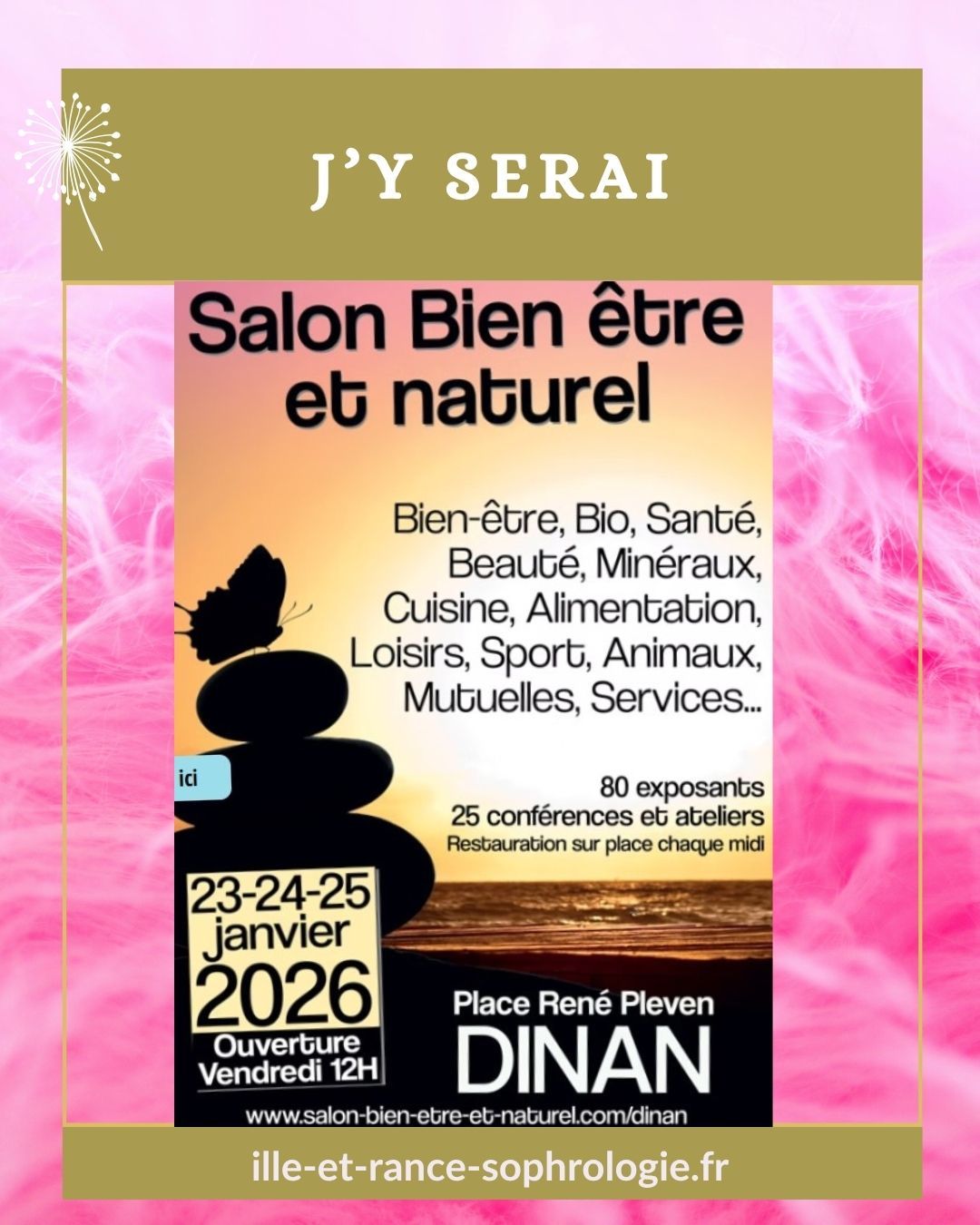 Salon du bien être Dinan 2026 - Elodie Roy Delpierre sophrologue