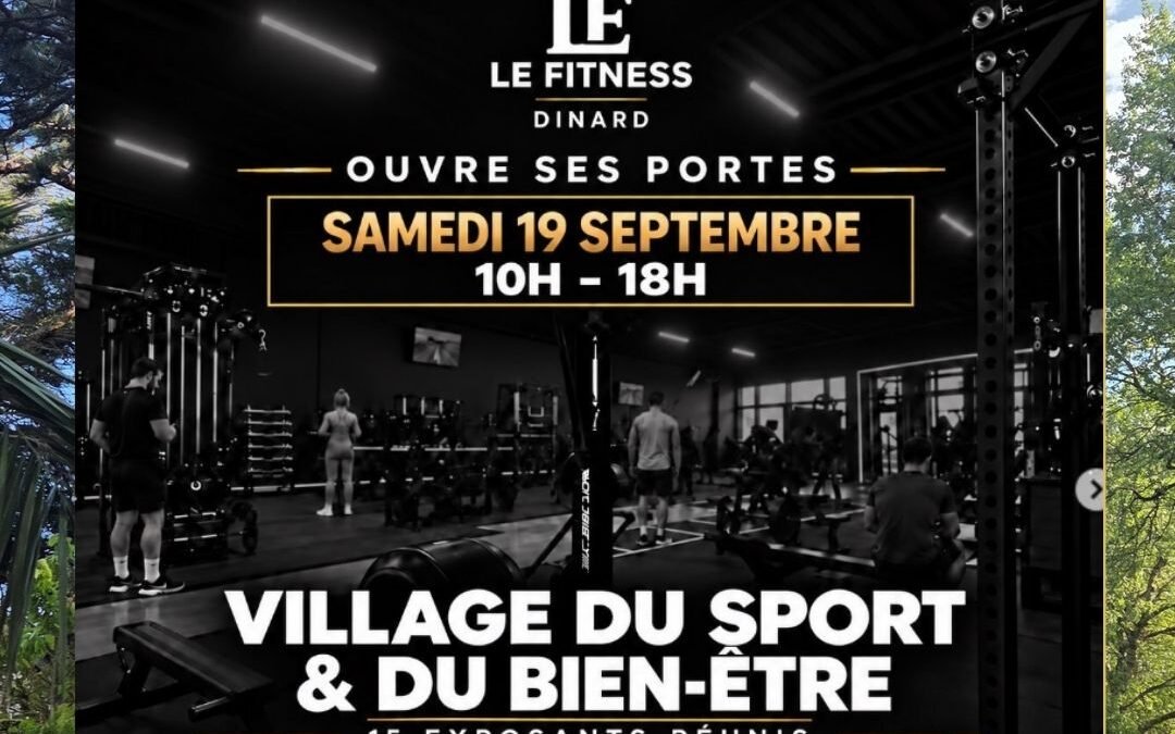 Village du Sport et du bien-être, le fitness Dinard, 19 septembre 2026